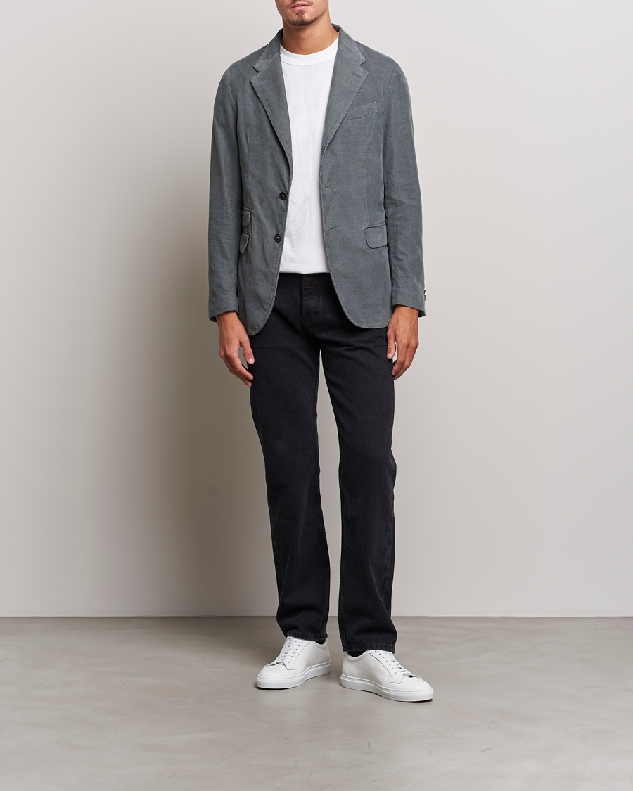 Herre | Blazere & jakker | Massimo Alba | Baby Corduroy Blazer Smoke