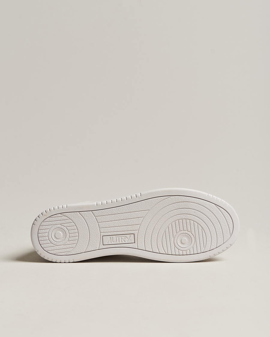 Herre | Autry Medalist Mid Goat Leather Sneaker White | Autry | Medalist Mid Goat Leather Sneaker White