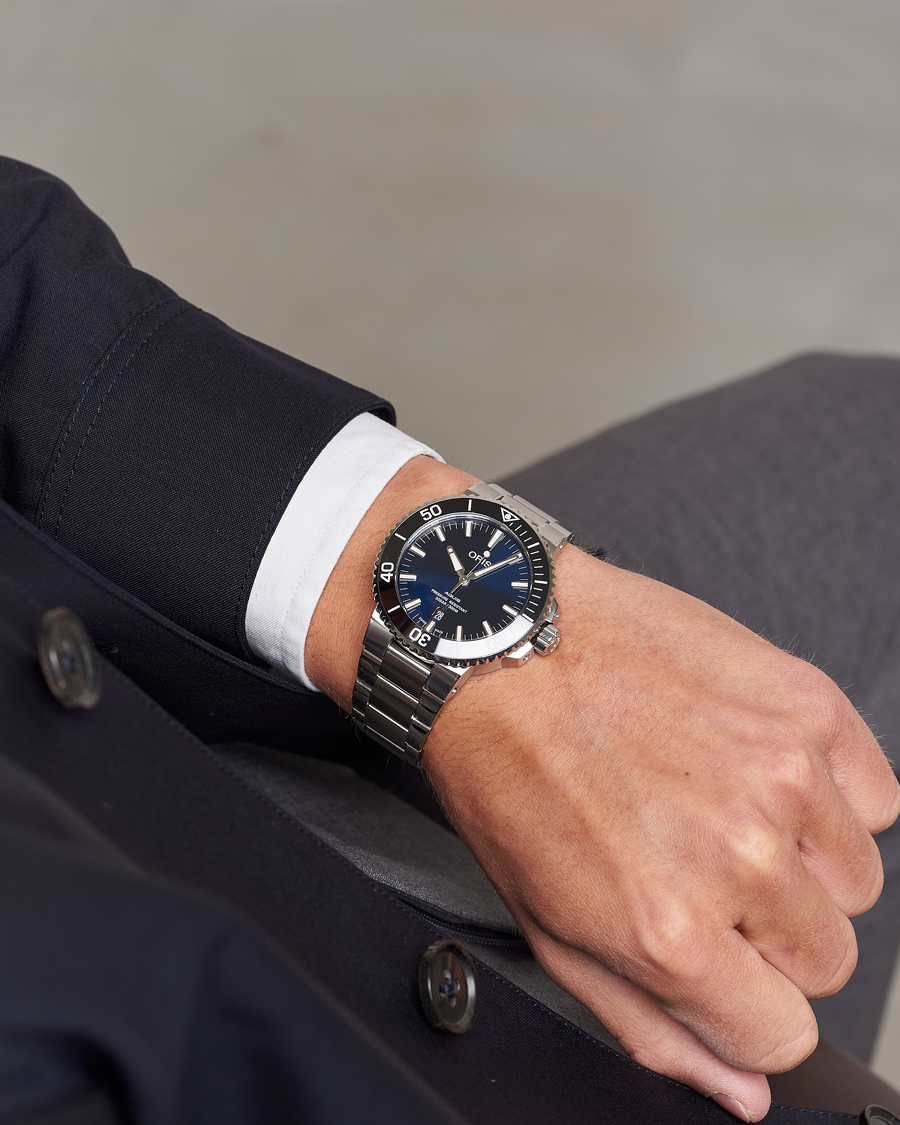 Herre | Oris Aquis Date 43,5mm Blue | Oris | Aquis Date 43,5mm Blue