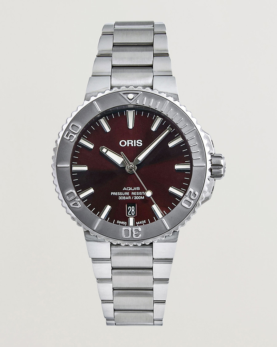 Herre | Oris Aquis Date 41,5mm Cherry | Oris | Aquis Date 41,5mm Cherry