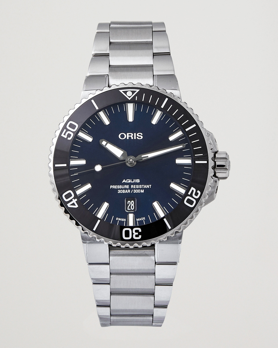 Herre | Oris Aquis Date 41,5mm Blue | Oris | Aquis Date 41,5mm Blue