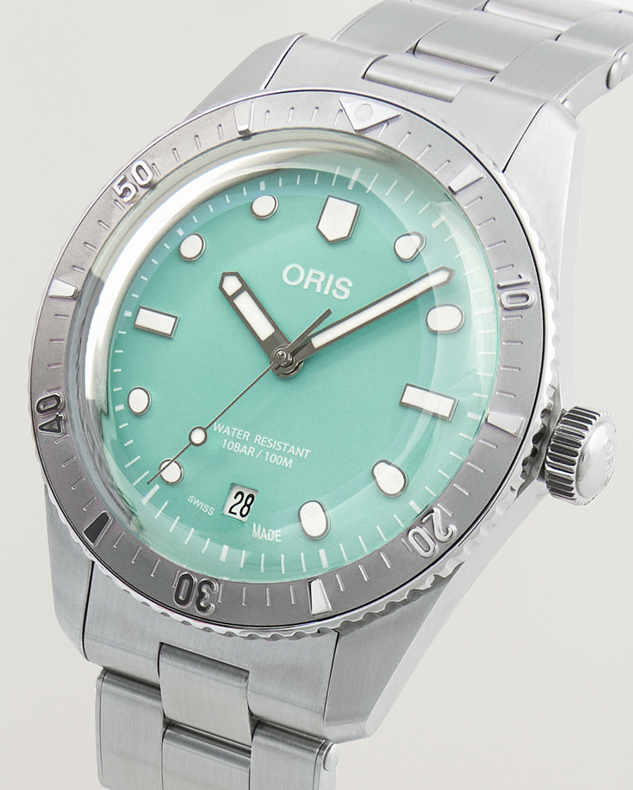 Herre | Ure | Oris | Divers Sixty-Five 38,5mm Cotton Candy Light Green