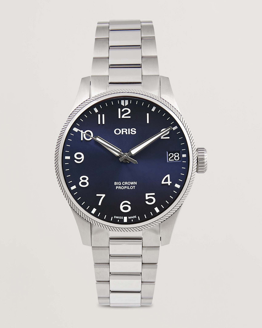 Herre | Oris Big Crown Propilot Date 41mm Blue | Oris | Big Crown Propilot Date 41mm Blue