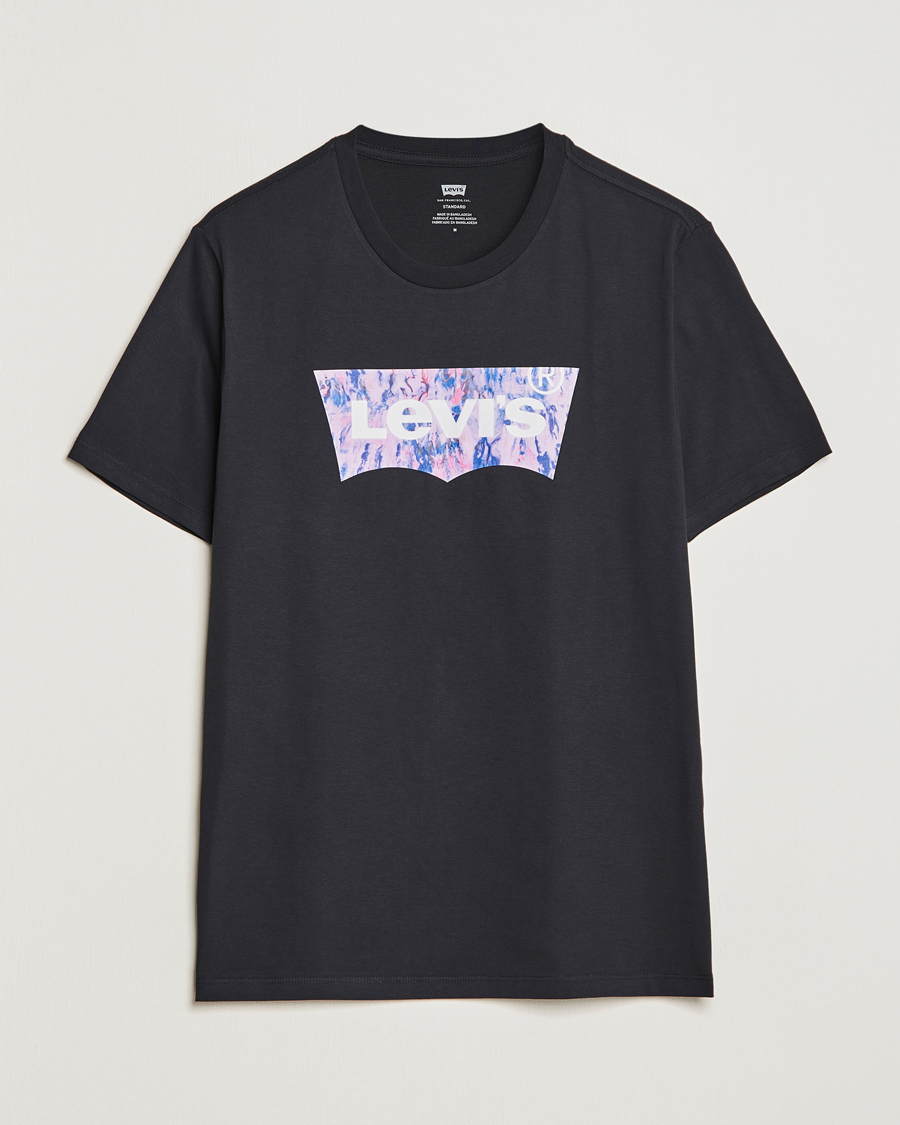 Herre | American Heritage | Levi's | Crew Neck Graphic T-shirt Black