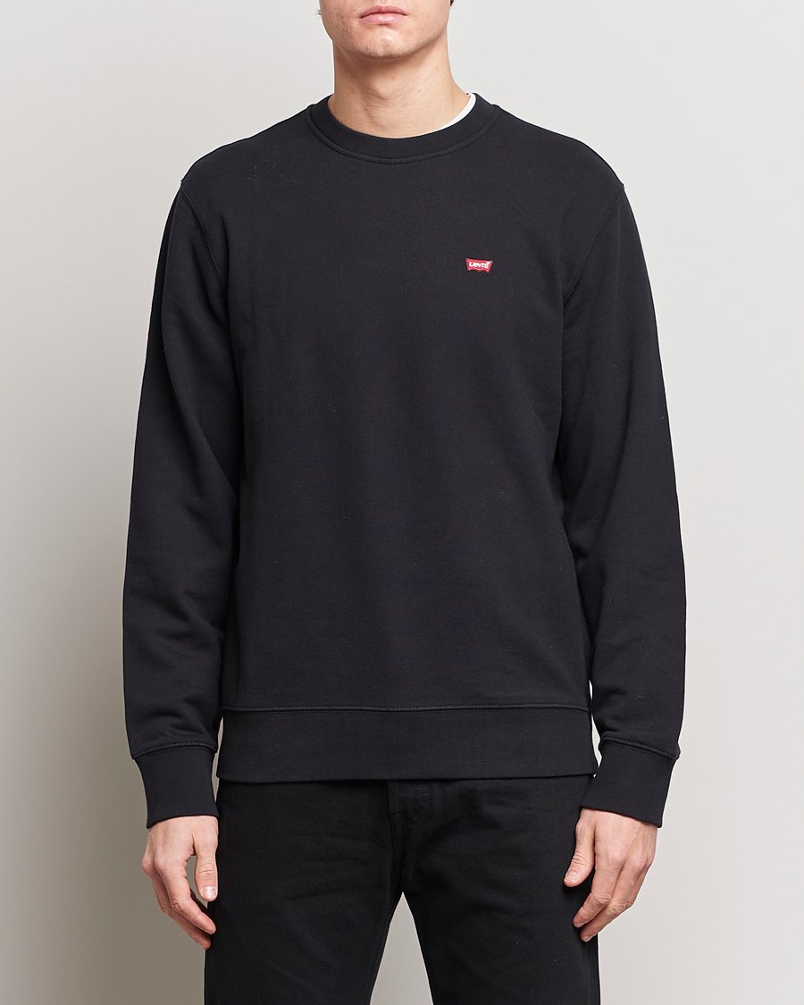 Herre | Levi's | Levi's | Original Crew Neck Sweatshirt Mineral Black