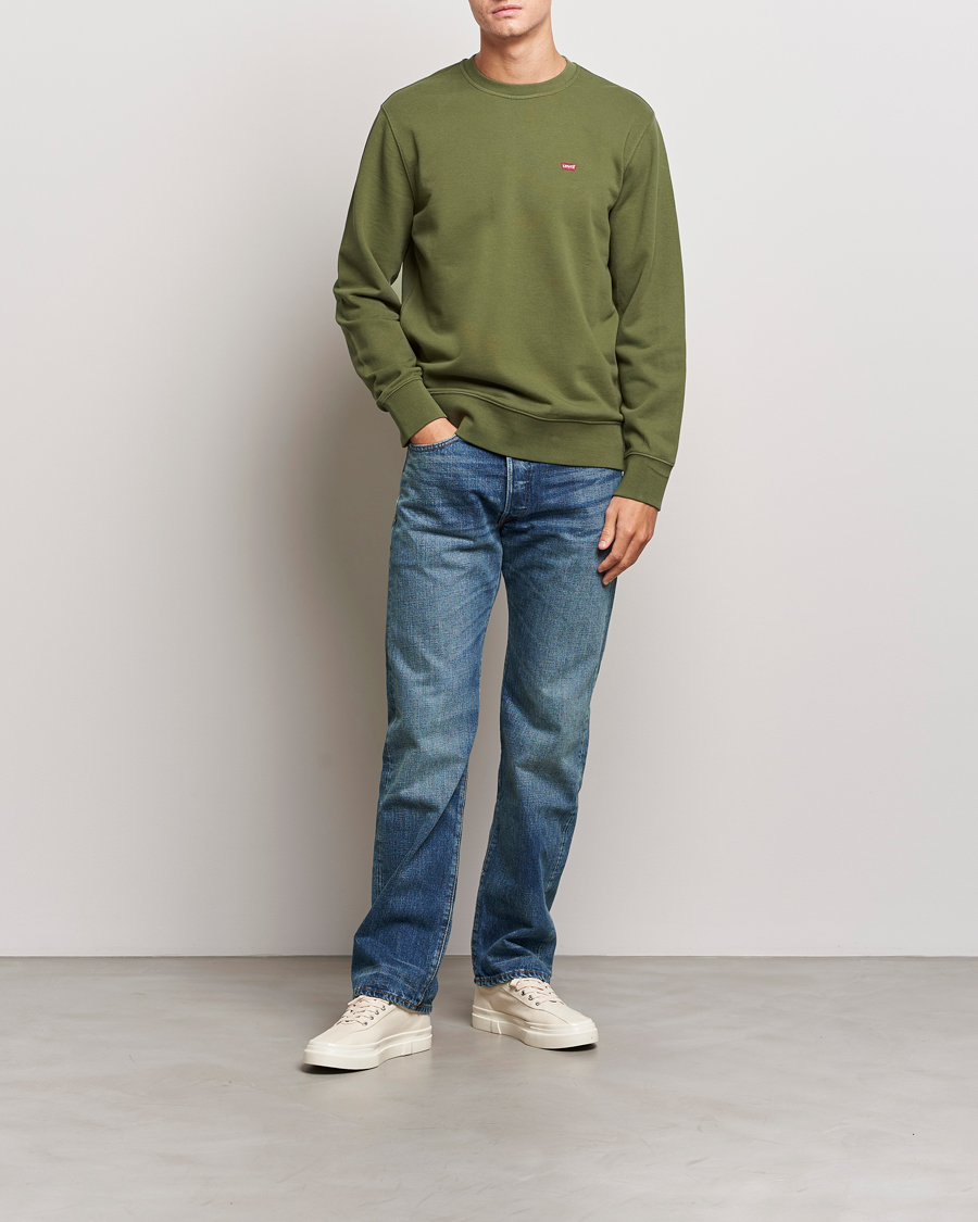 Herre | Trøjer | Levi's | Original Crew Neck Sweatshirt Sea Moss