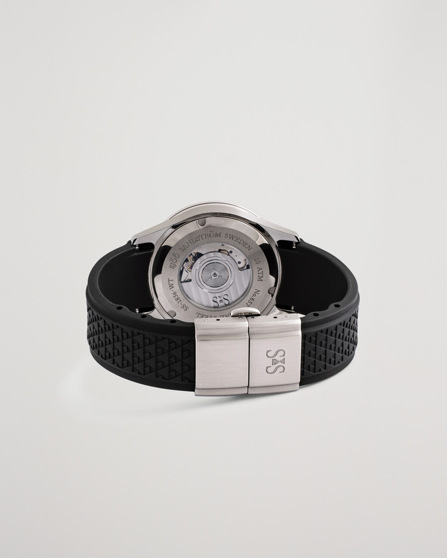 Herre | Sjöö Sandström Pre-Owned Royal Steel Worldtimer 36mm SS-1836-WT | Sjöö Sandström Pre-Owned | Royal Steel Worldtimer 36mm SS-1836-WT