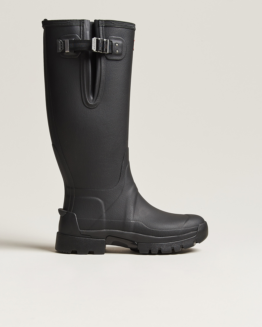 Herre | Galocher & Gummistøvler | Hunter Boots | Balmoral Side Adjustable Neo Boot Black