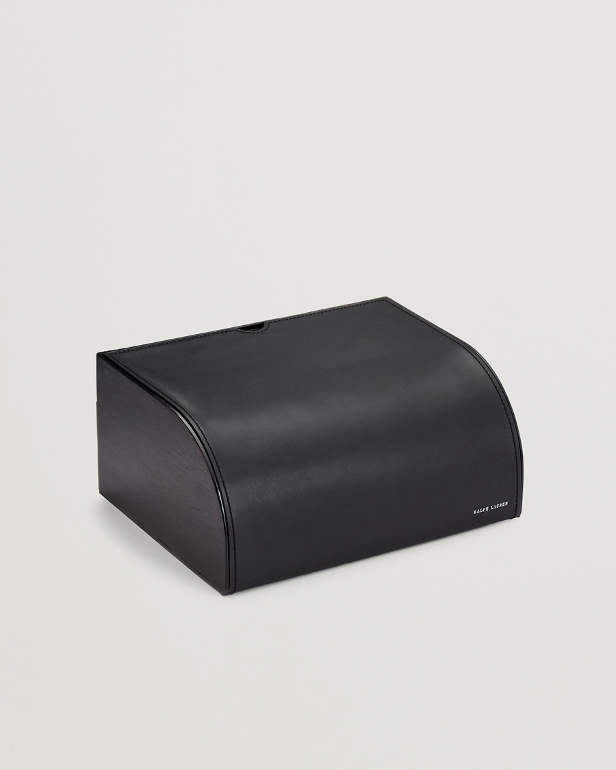 Herr | Ralph Lauren Home | Ralph Lauren Home | Brennan Leather Writers Box Saddle Black