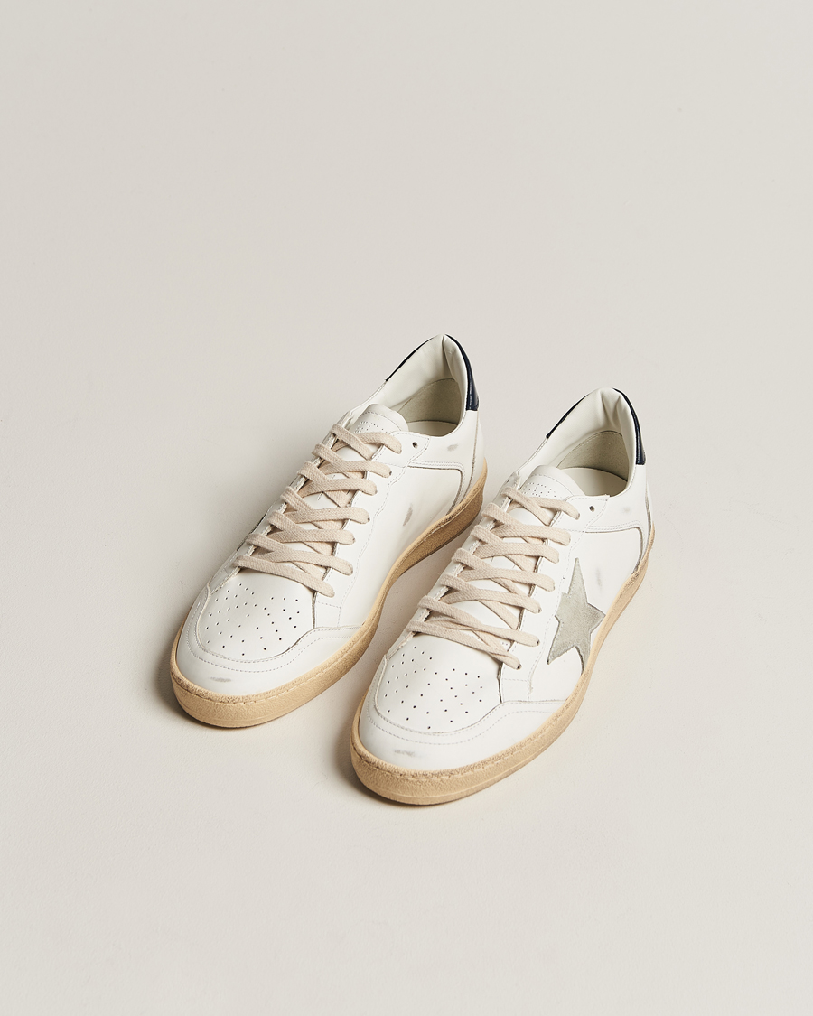 Herre | Luxury Brands | Golden Goose Deluxe Brand | Ball Star Sneakers White/Ice