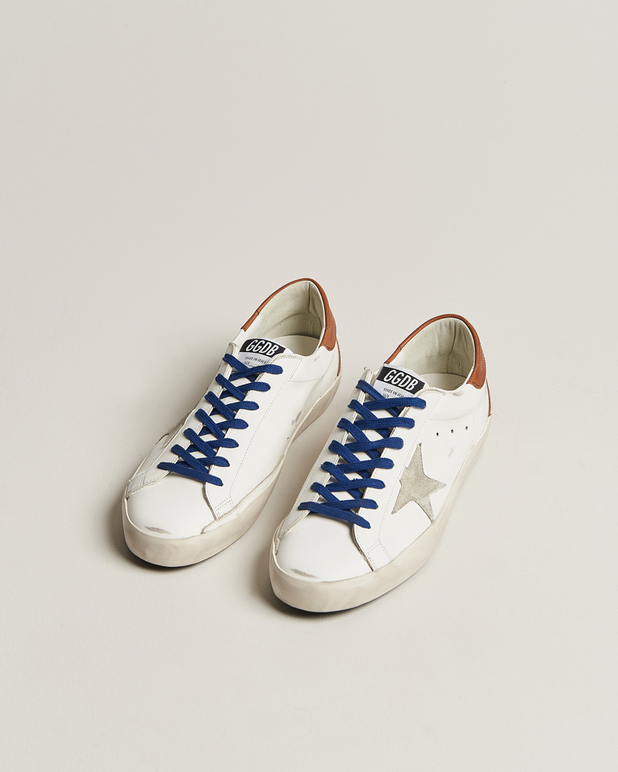 Herre |  | Golden Goose | Deluxe Brand Super-Star Sneakers White/Ice