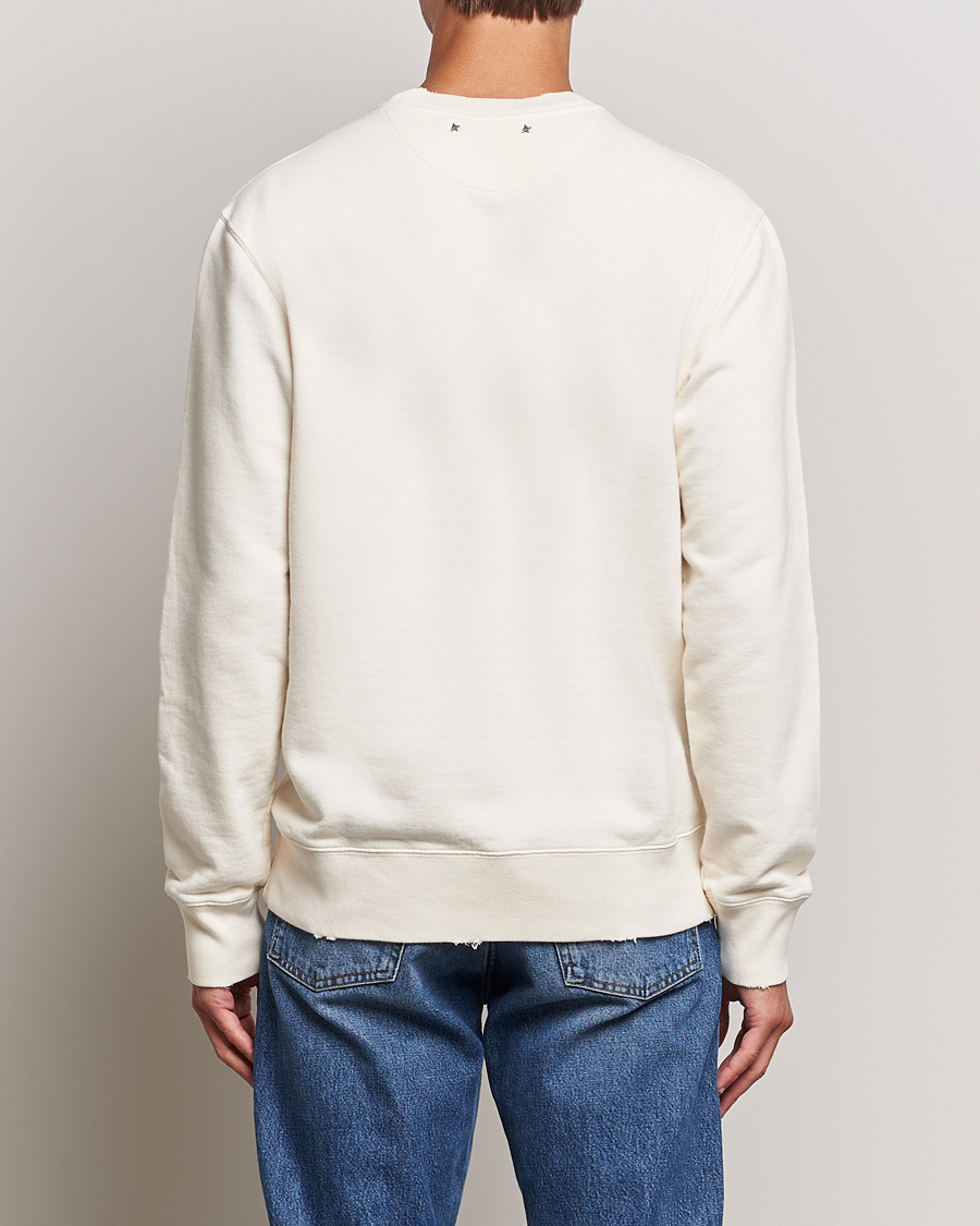 Herre | Trøjer | Golden Goose | Deluxe Brand Running Club Sweatshirt Heritage White