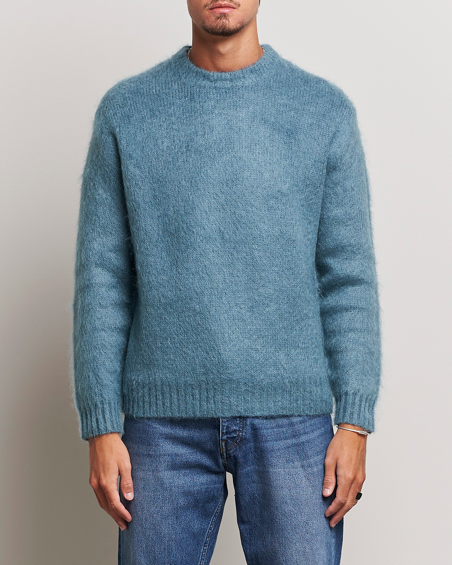 Herre | Trøjer | Golden Goose | Deluxe Brand Light Mohair Sweater Spring Lake