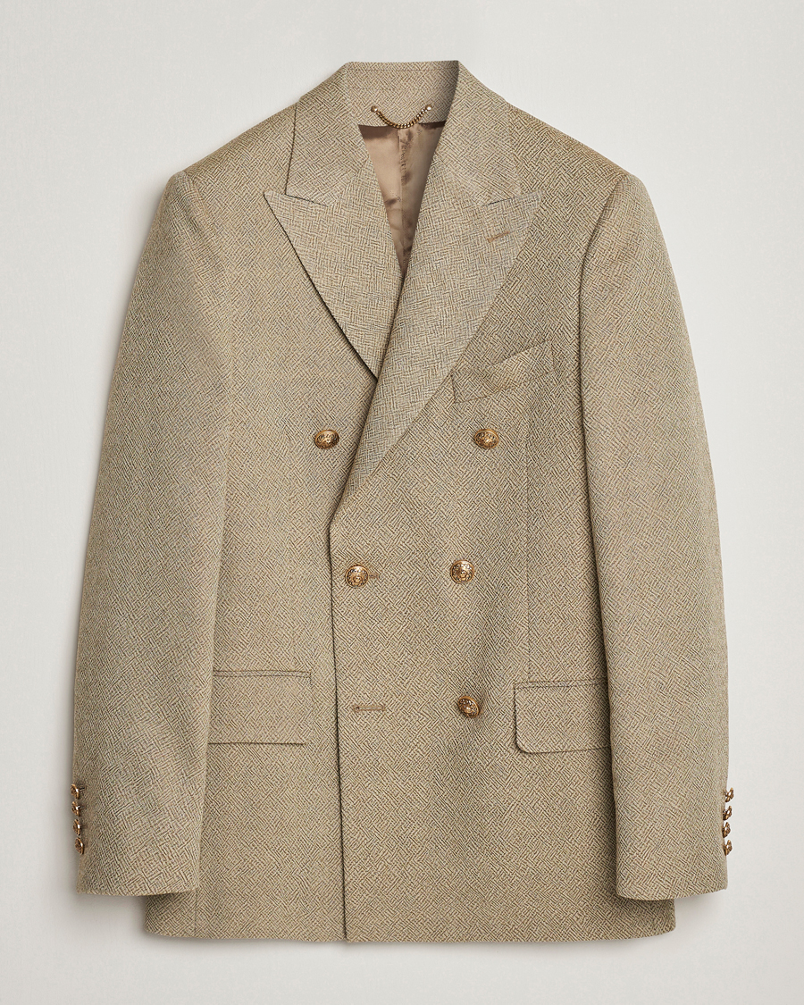 Herre | Blazere & jakker | Golden Goose | Deluxe Brand Double Breasted Blazer Beige