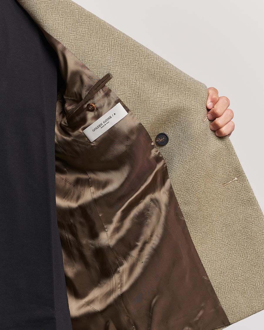 Herre | Blazere & jakker | Golden Goose | Deluxe Brand Double Breasted Blazer Beige