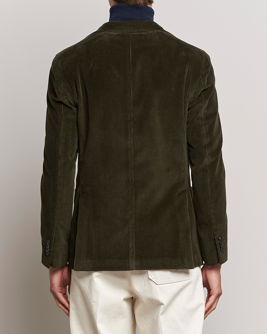 Herre | Blazere & jakker | Boglioli | K Jacket Corduroy Blazer Dark Green