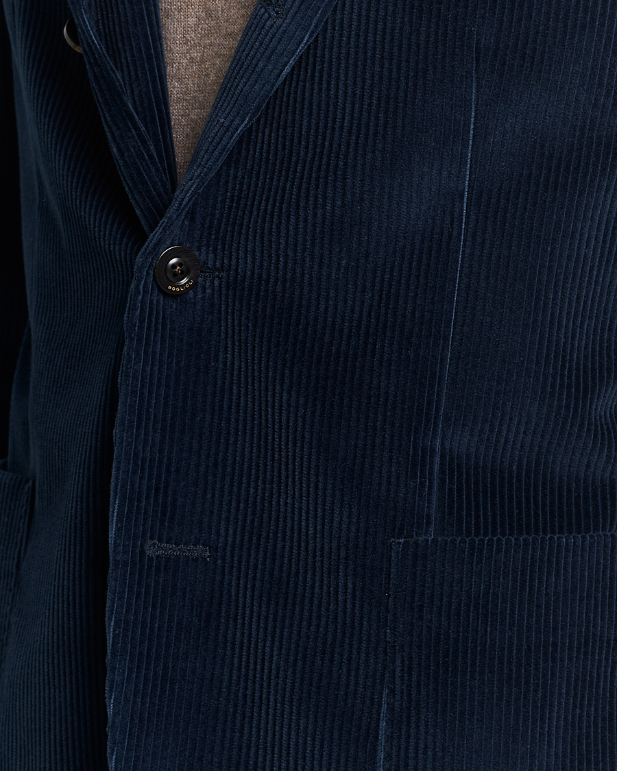 Herre | Blazere & jakker | Boglioli | K Jacket Corduroy Blazer Navy