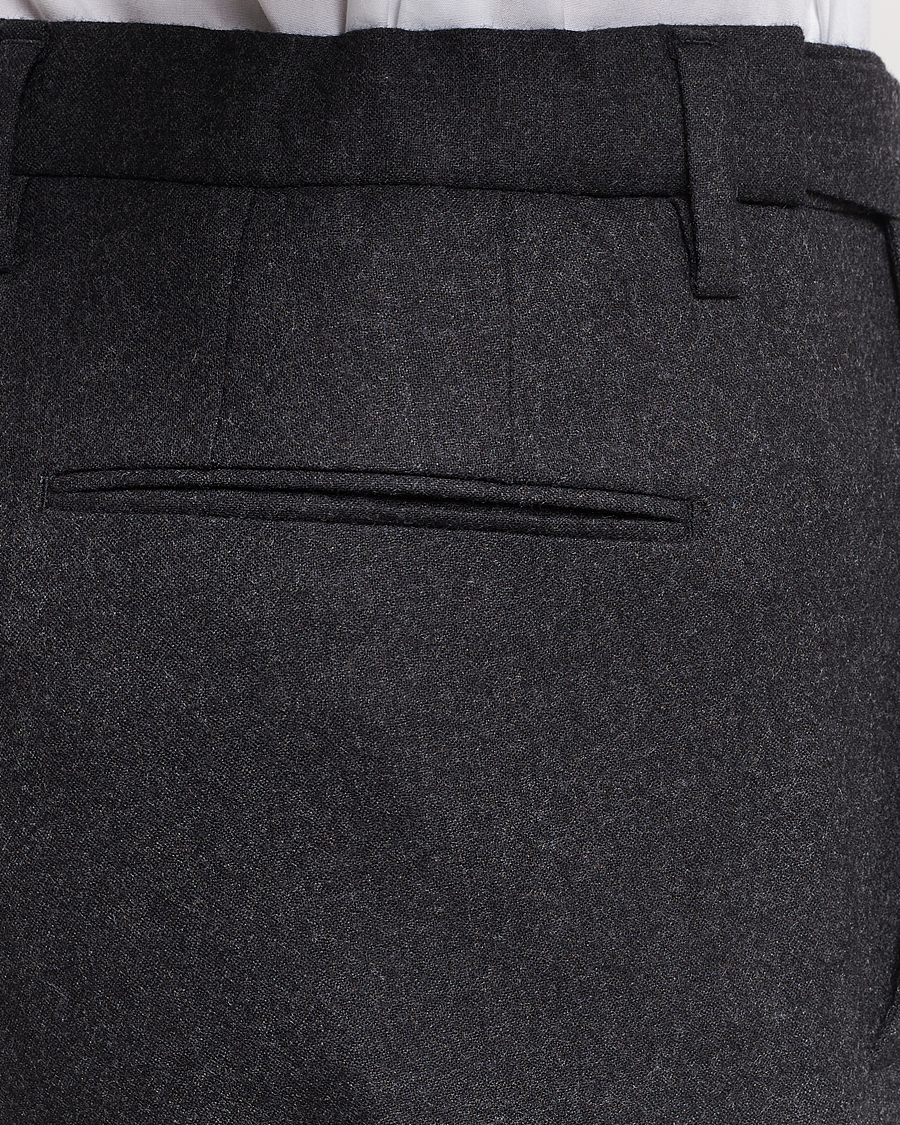 Herre | Jakkesæt | Boglioli | K Jacket Light Flannel Suit Dark Grey