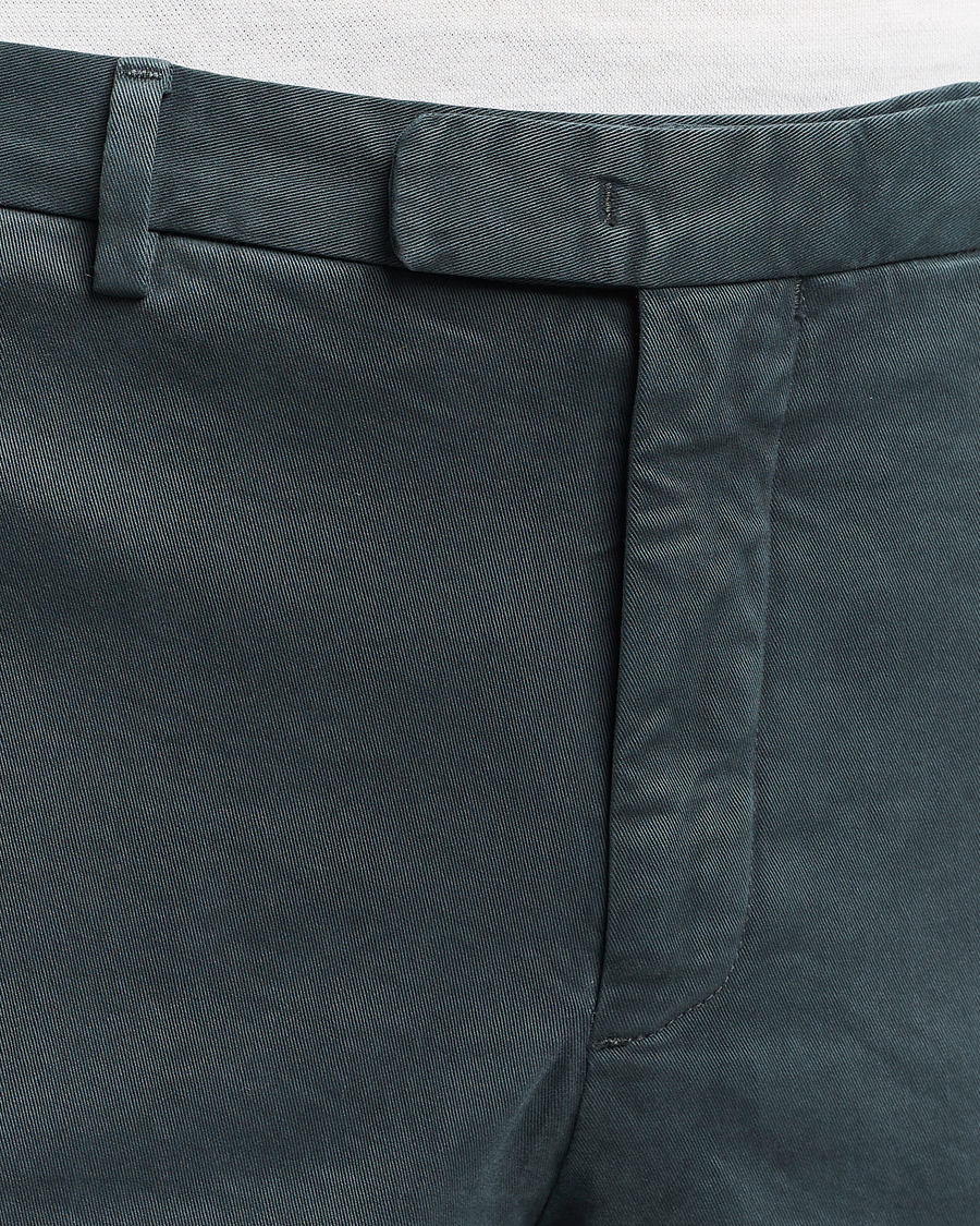 Herre | Bukser | Boglioli | Cotton Twill Trousers Navy