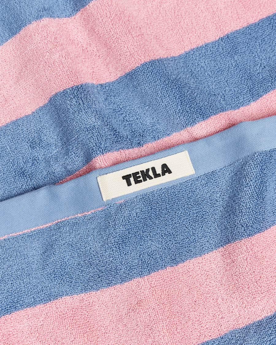 Herre | Tekla Organic Terry Beach Towel Deck Stripes | Tekla | Organic Terry Beach Towel Deck Stripes
