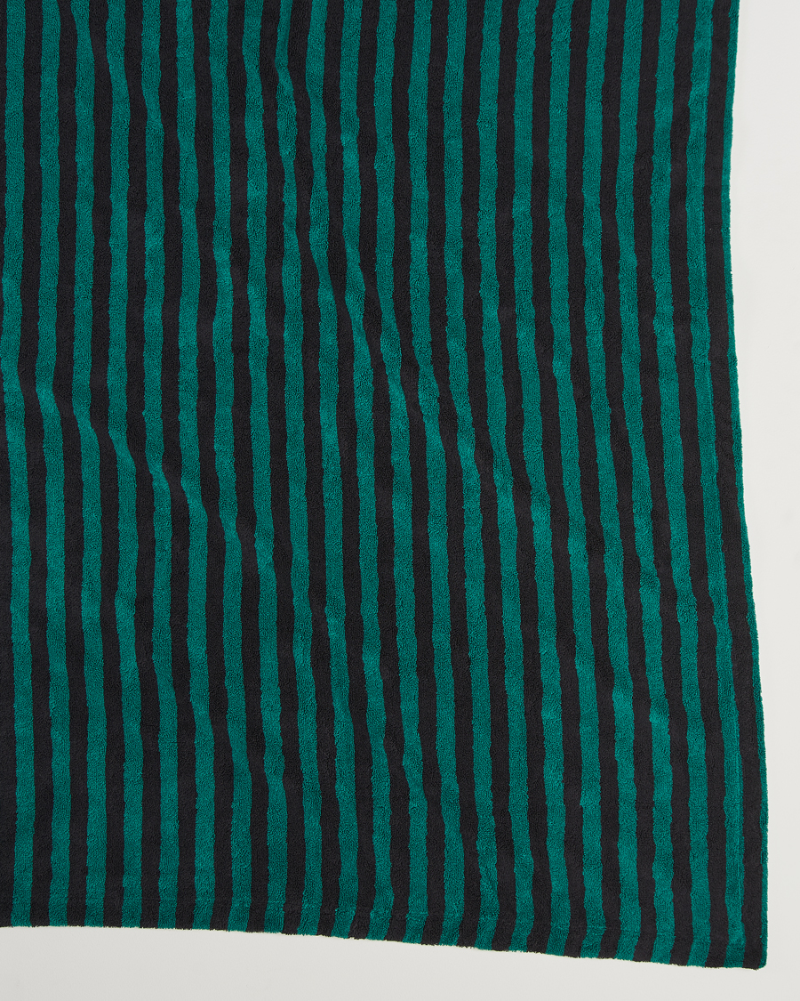 Herre | Tekla Organic Terry Beach Towel Ivy Stripes | Tekla | Organic Terry Beach Towel Ivy Stripes