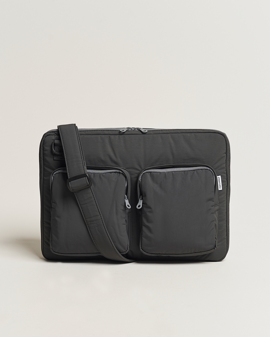 Herre | mazi untitled AM Case 02 Nylon Portfolio Grey | mazi untitled | AM Case 02 Nylon Portfolio Grey