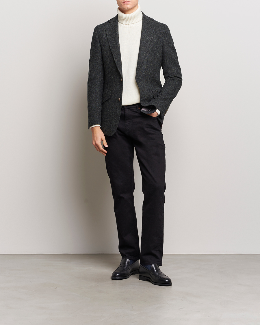 Herre | Blazere & jakker | Walker Slater | Edward Wool Donegal Blazer Charcoal