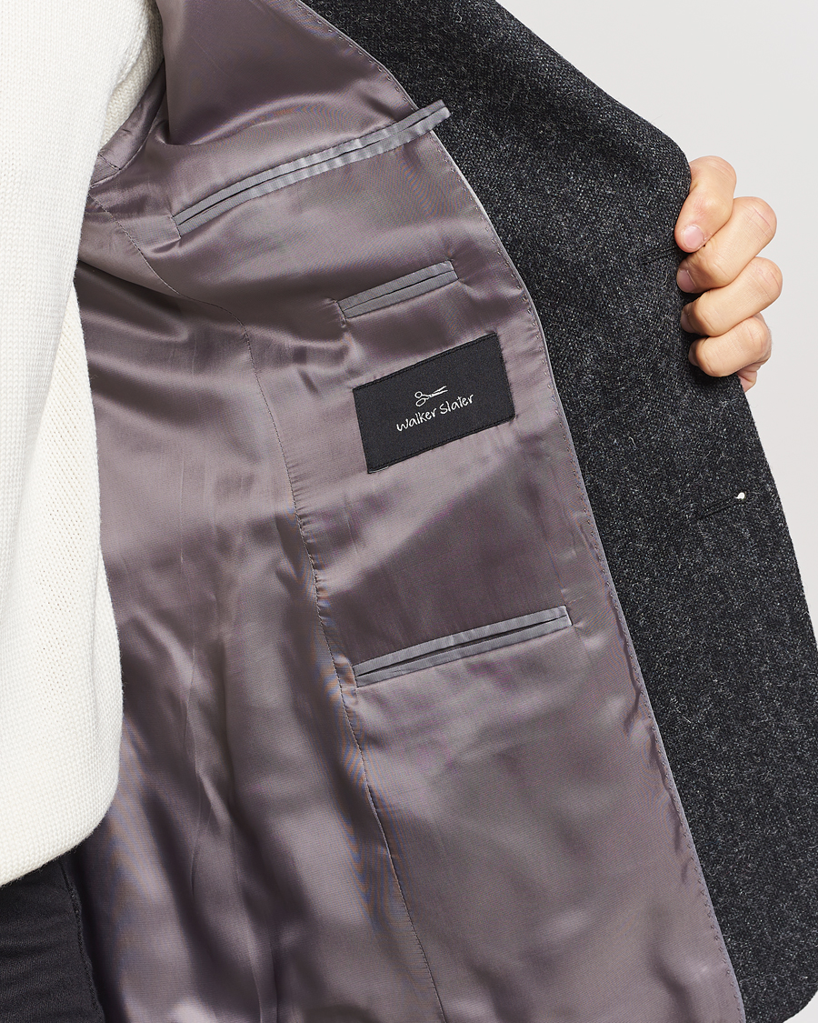 Herre | Blazere & jakker | Walker Slater | Edward Wool Donegal Blazer Charcoal
