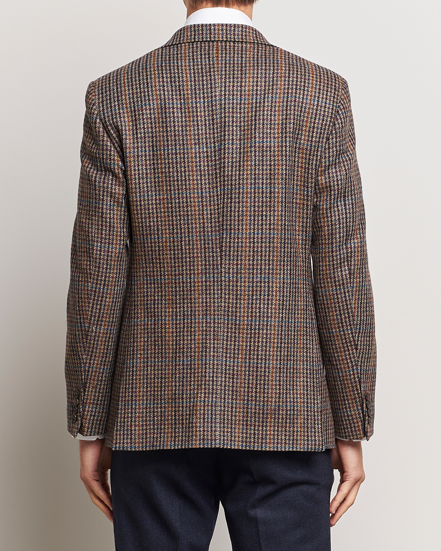 Herre | Blazere & jakker | Walker Slater | Edward Lambswool Houndstooth Blazer Brown/Navy