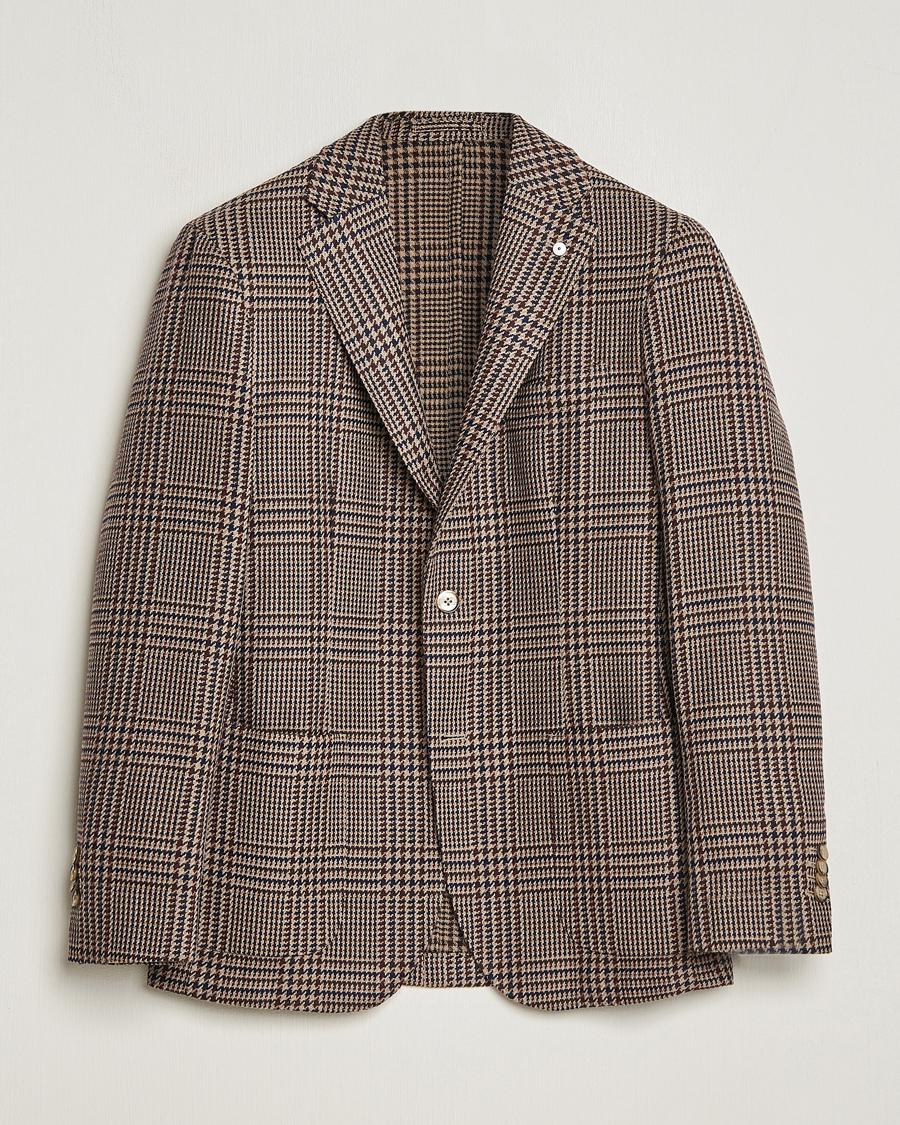 Herre | Blazere & jakker | L.B.M. 1911 | Jack Regular Checked Wool Blazer Brown