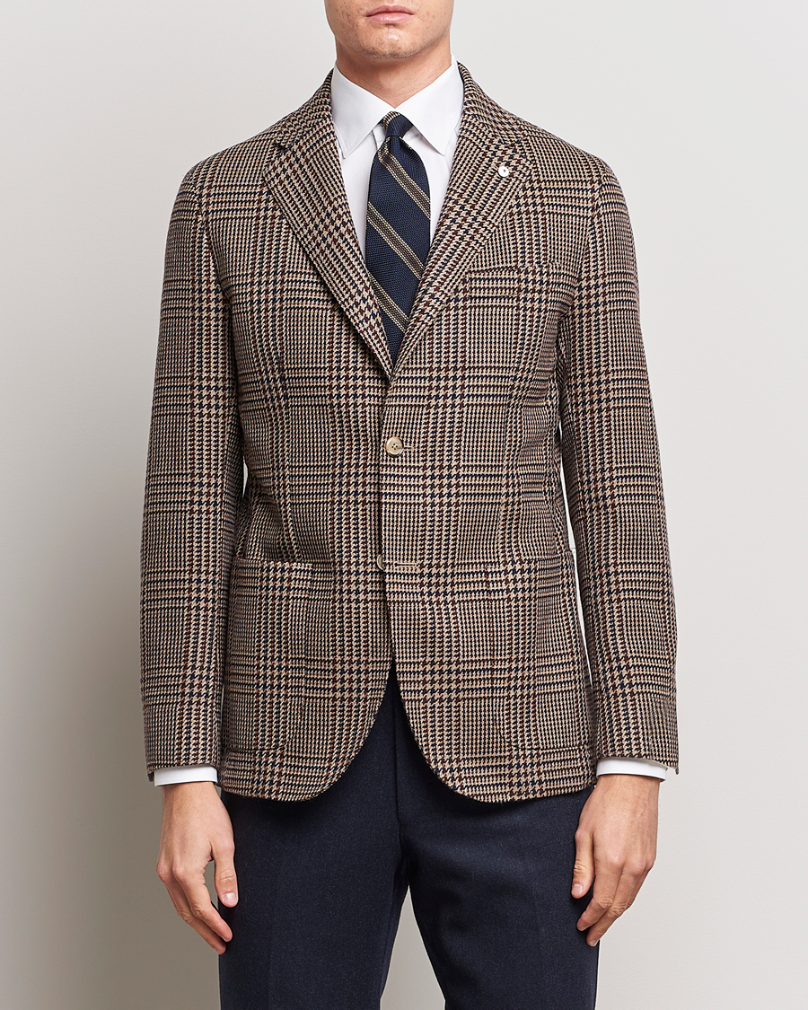 Herre | Blazere & jakker | L.B.M. 1911 | Jack Regular Checked Wool Blazer Brown