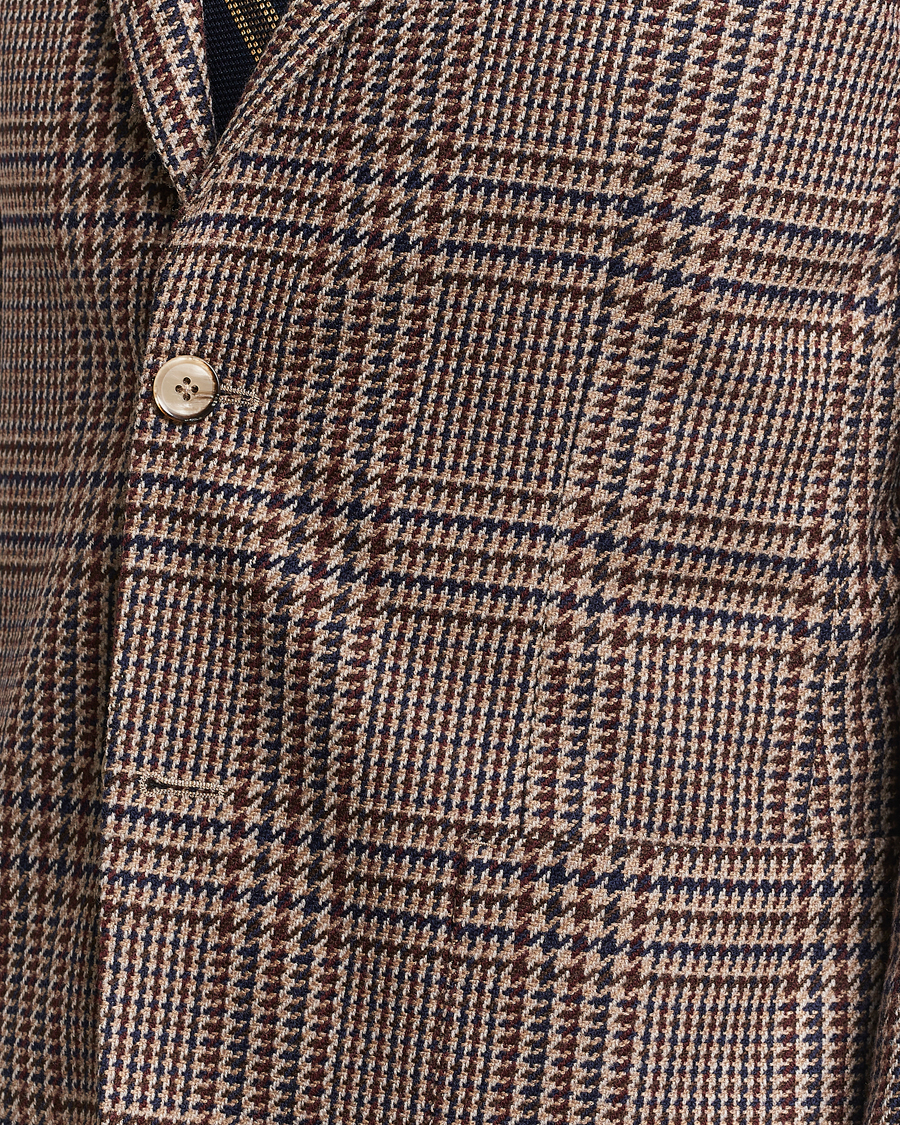 Herre | Blazere & jakker | L.B.M. 1911 | Jack Regular Checked Wool Blazer Brown