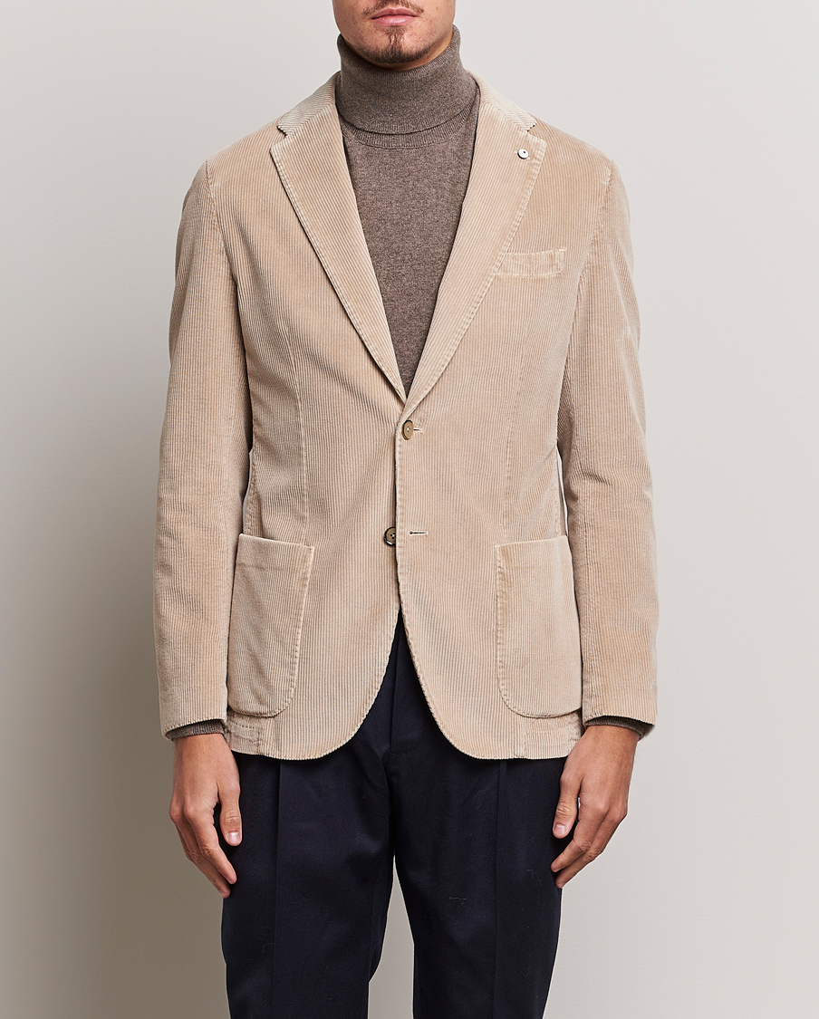Herre | Blazere & jakker | L.B.M. 1911 | Jack Corduroy Blazer Beige