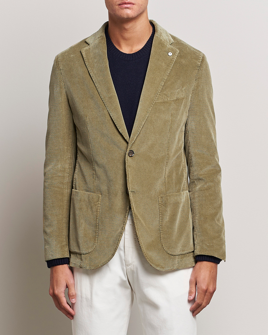 Herre | Blazere & jakker | L.B.M. 1911 | Jack Corduroy Blazer Olive