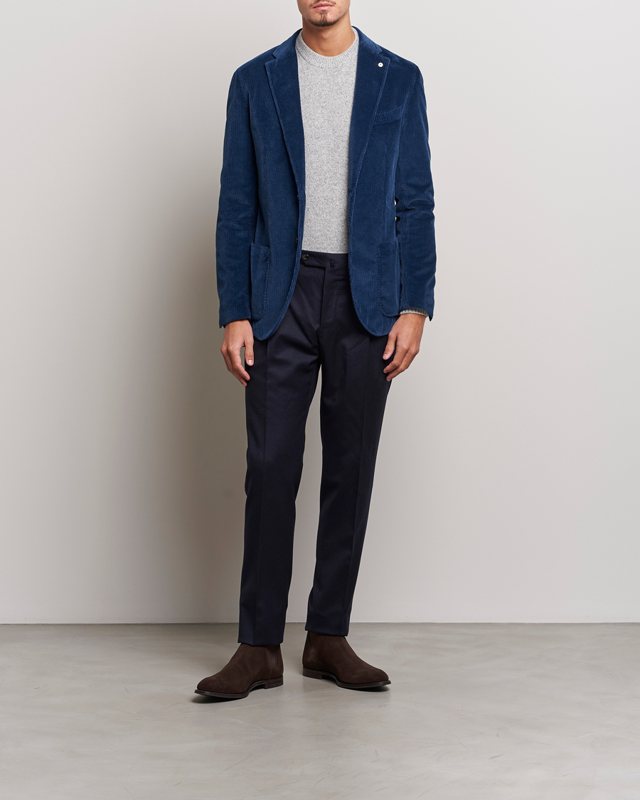 Herre | Blazere & jakker | L.B.M. 1911 | Jack Corduroy Blazer Navy