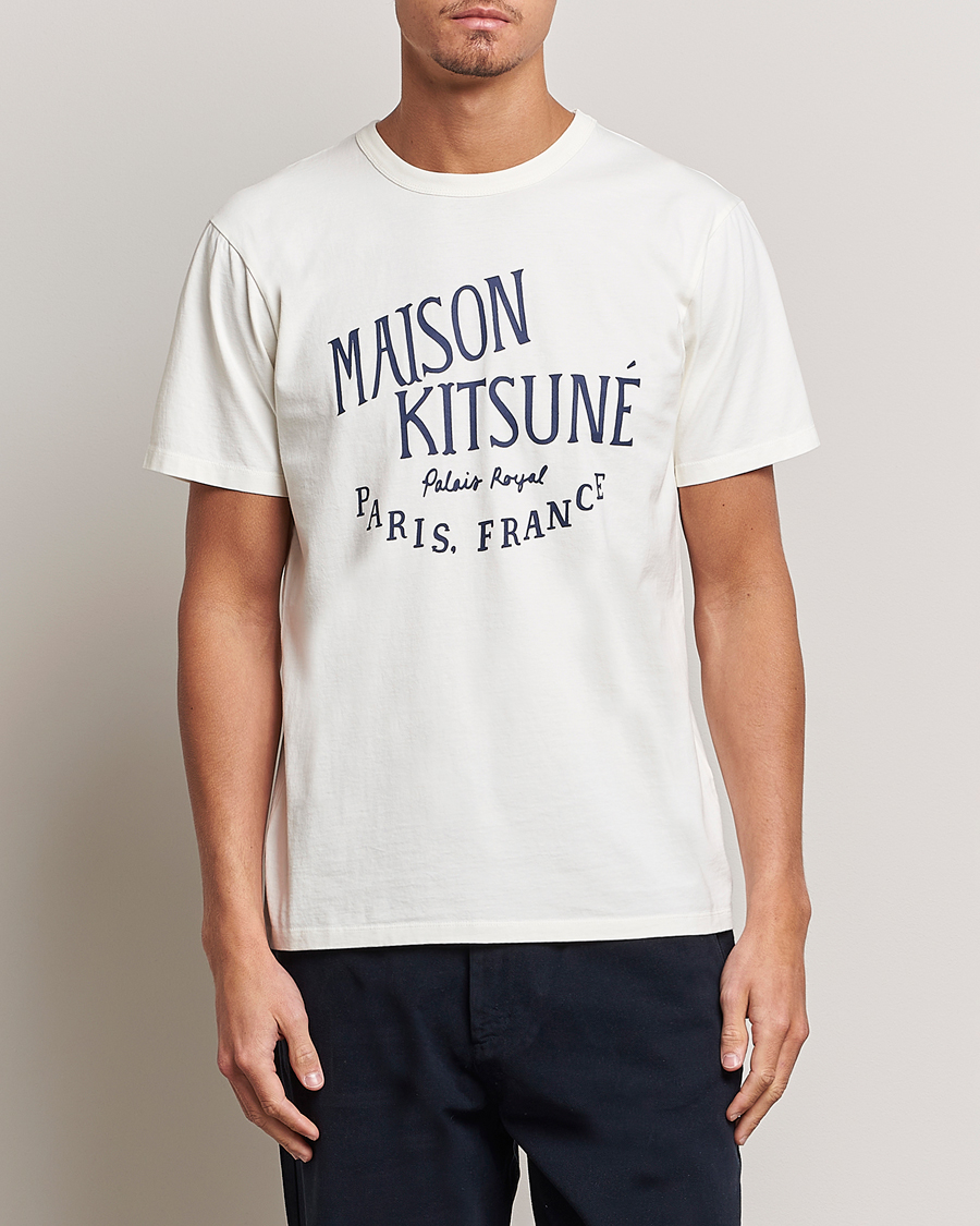 Herre | T-Shirts | Maison Kitsuné | Palais Royal Classic T-Shirt Latte