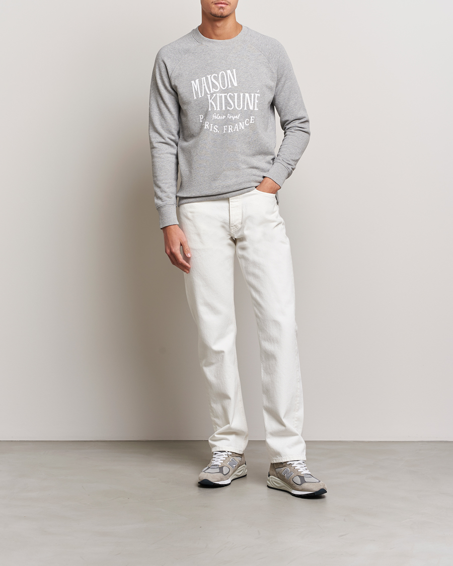 Herre | Trøjer | Maison Kitsuné | Palais Royal Classic Sweatshirt Grey Melange