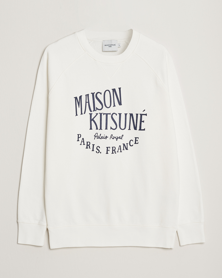 Herre | Trøjer | Maison Kitsuné | Palais Royal Classic Sweatshirt Ecru