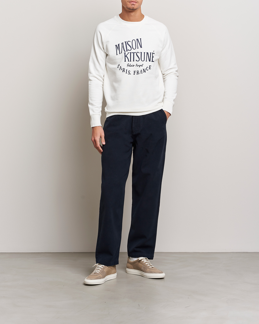 Herre | Trøjer | Maison Kitsuné | Palais Royal Classic Sweatshirt Ecru