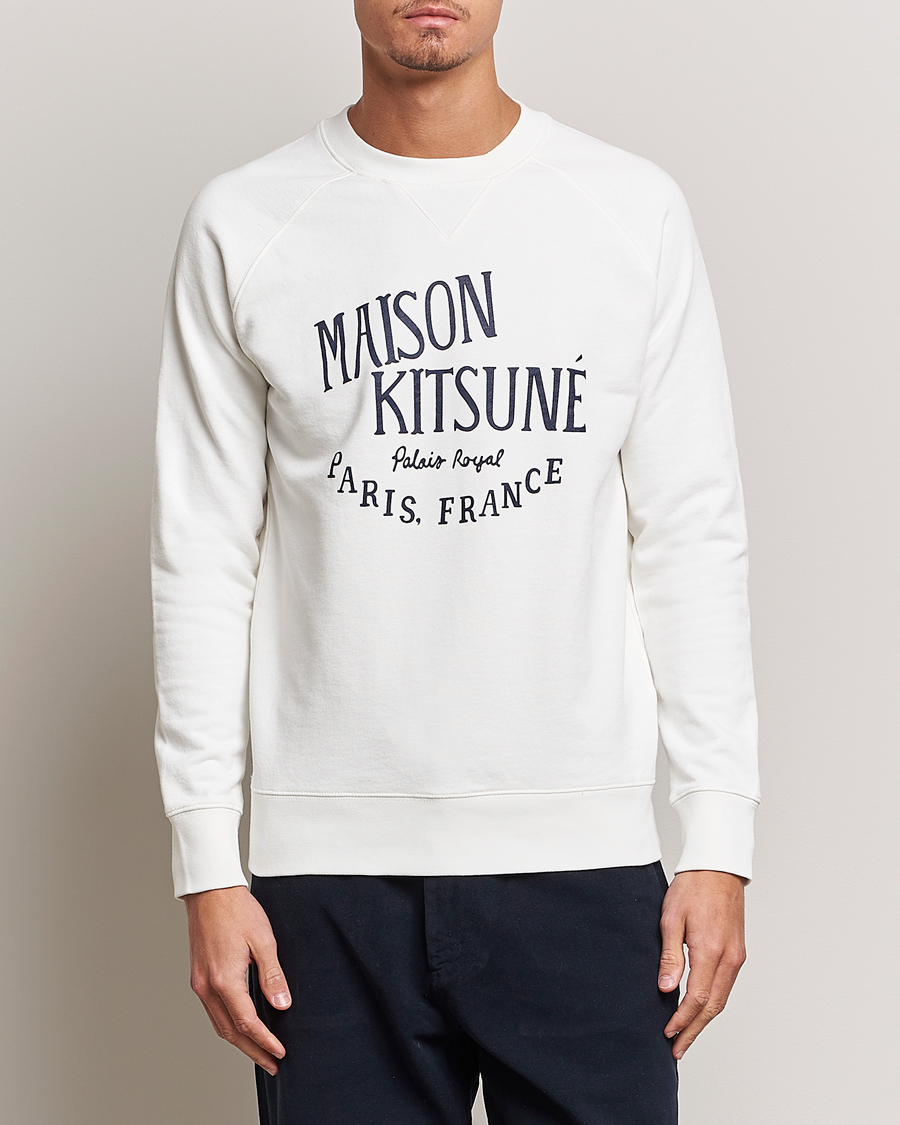 Herre | Trøjer | Maison Kitsuné | Palais Royal Classic Sweatshirt Ecru