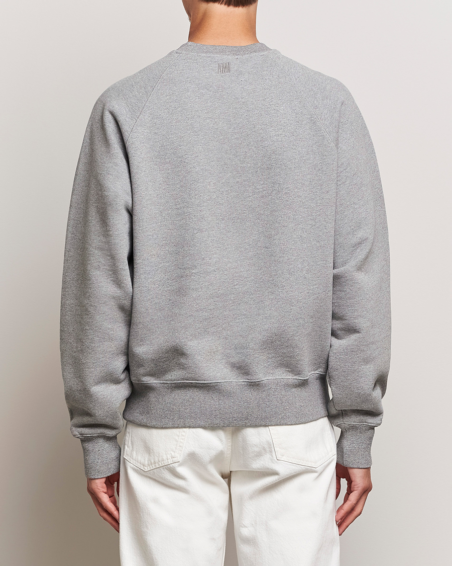 Herre | Trøjer | AMI | Heart Logo Sweatshirt Heather Grey