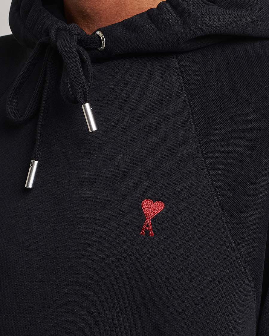 Herre | Trøjer | AMI | Heart Logo Hoodie Black