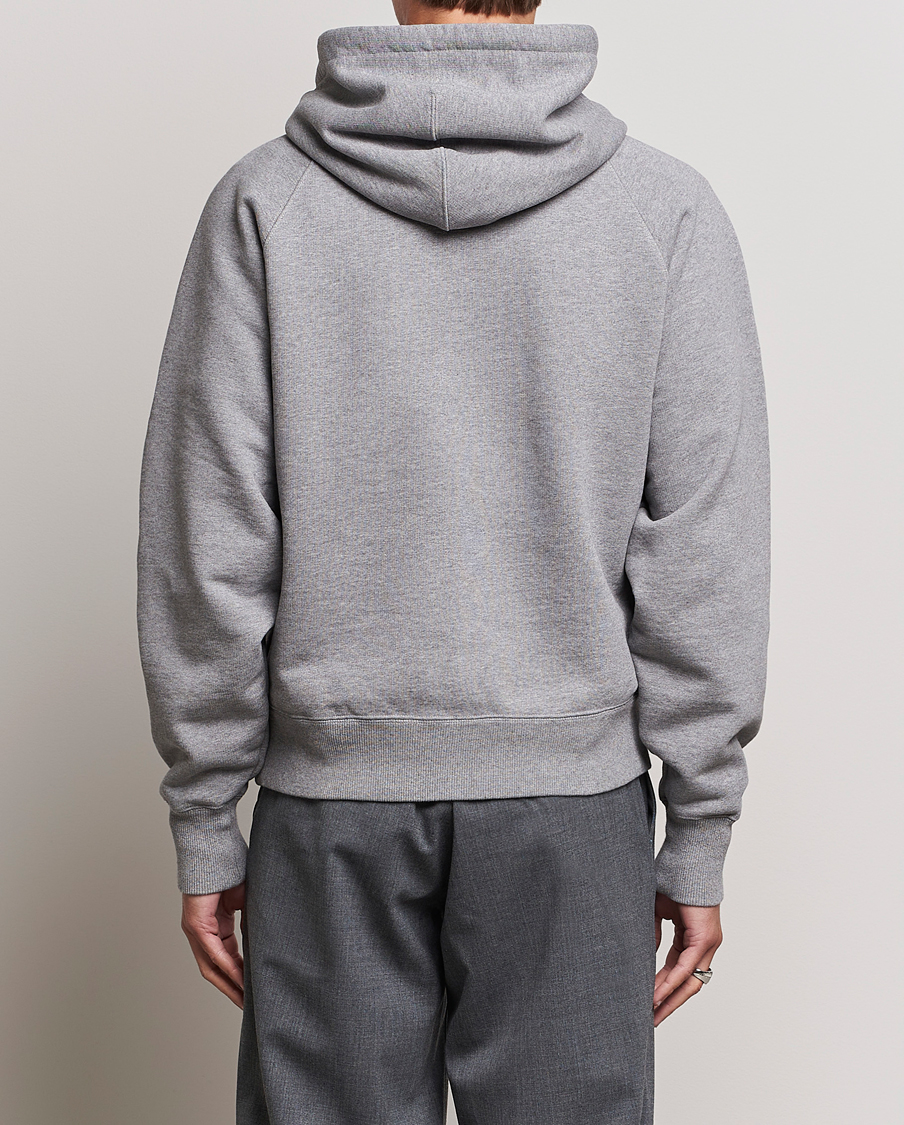 Herre | Trøjer | AMI | Heart Logo Hoodie Heather Grey