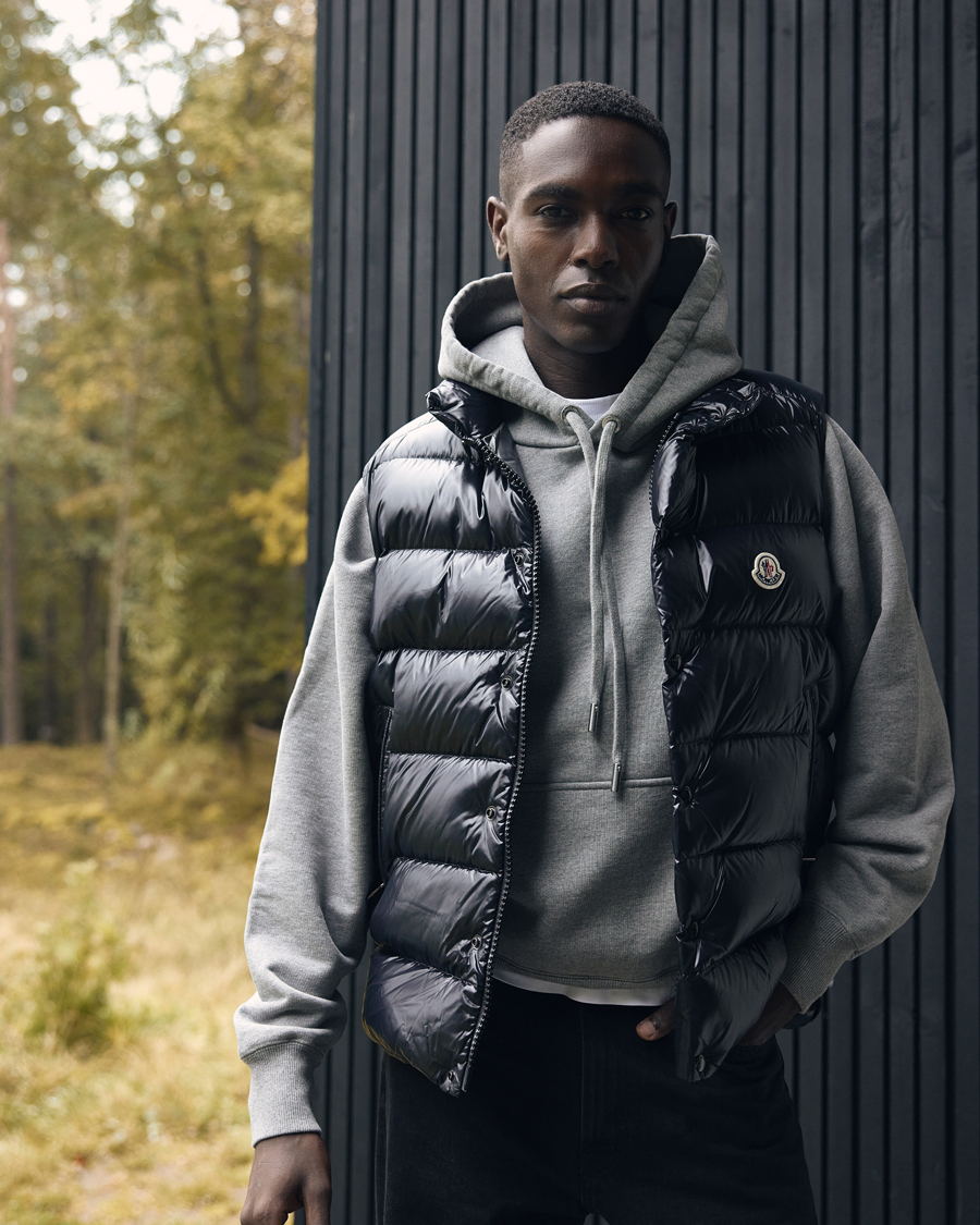 Herre | Trøjer | AMI | Heart Logo Hoodie Heather Grey