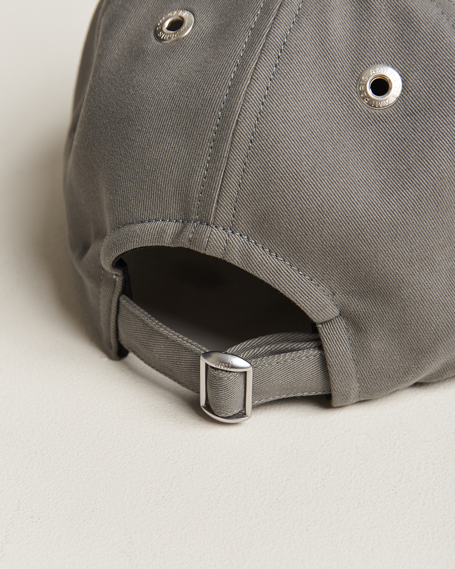 Herre | AMI Heart Logo Cap Mineral Grey | AMI | Heart Logo Cap Mineral Grey