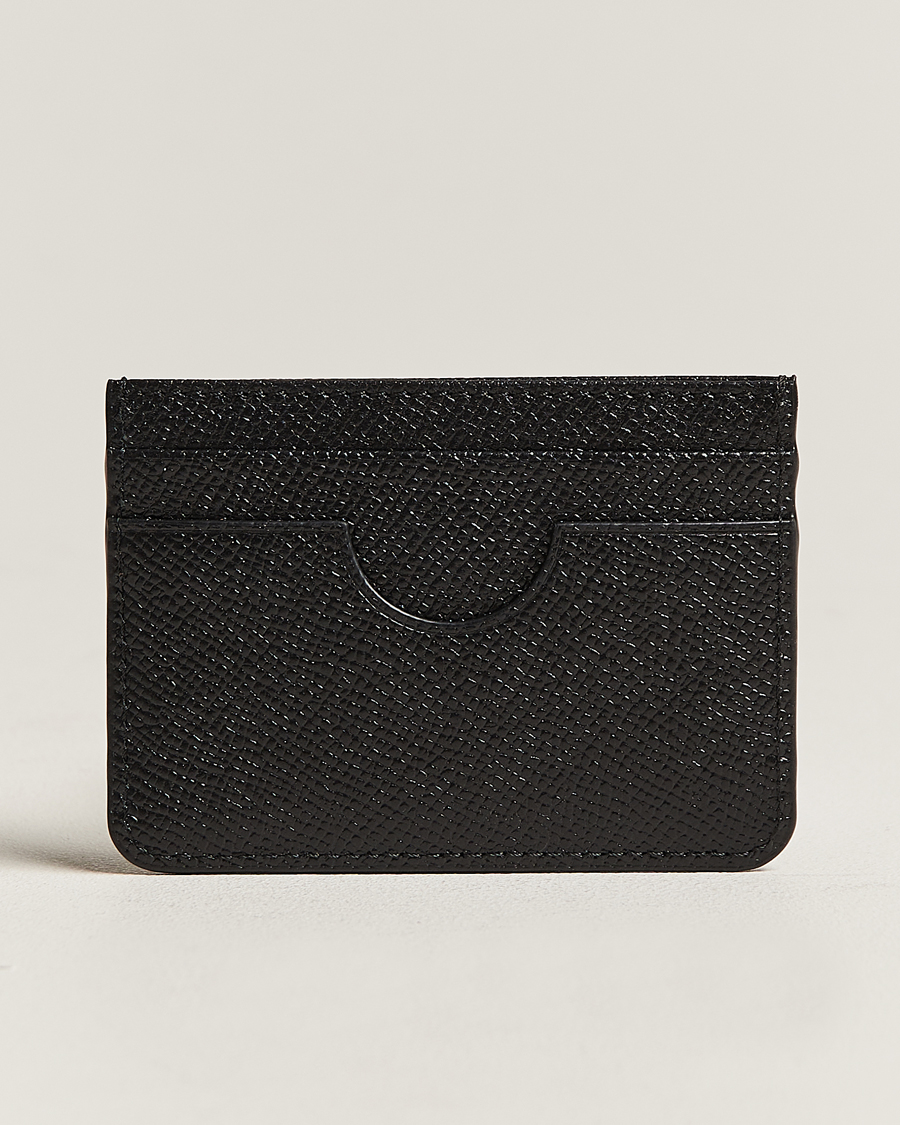 Herre | AMI | AMI | Tonal Logo Leather Cardholder Black