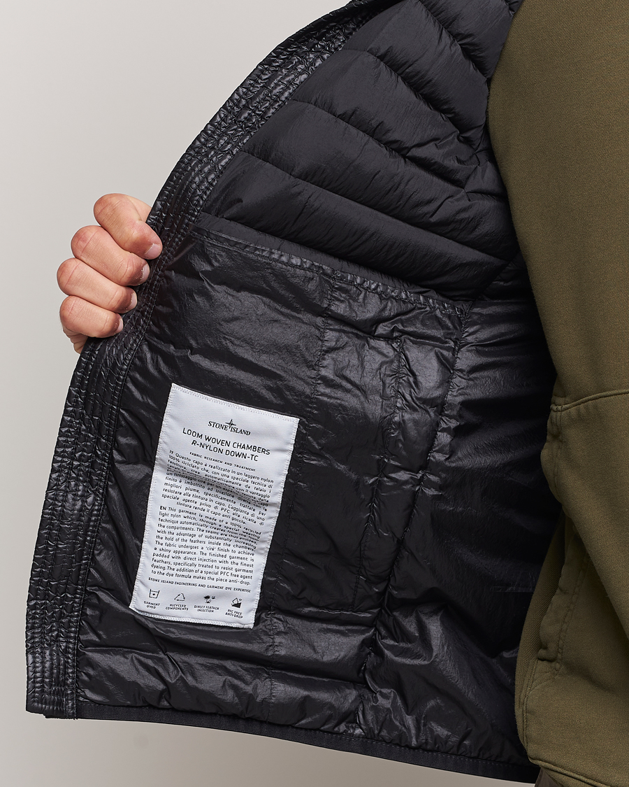 Herre | Jakker | Stone Island | Recycled Nylon Down-TC Vest Black