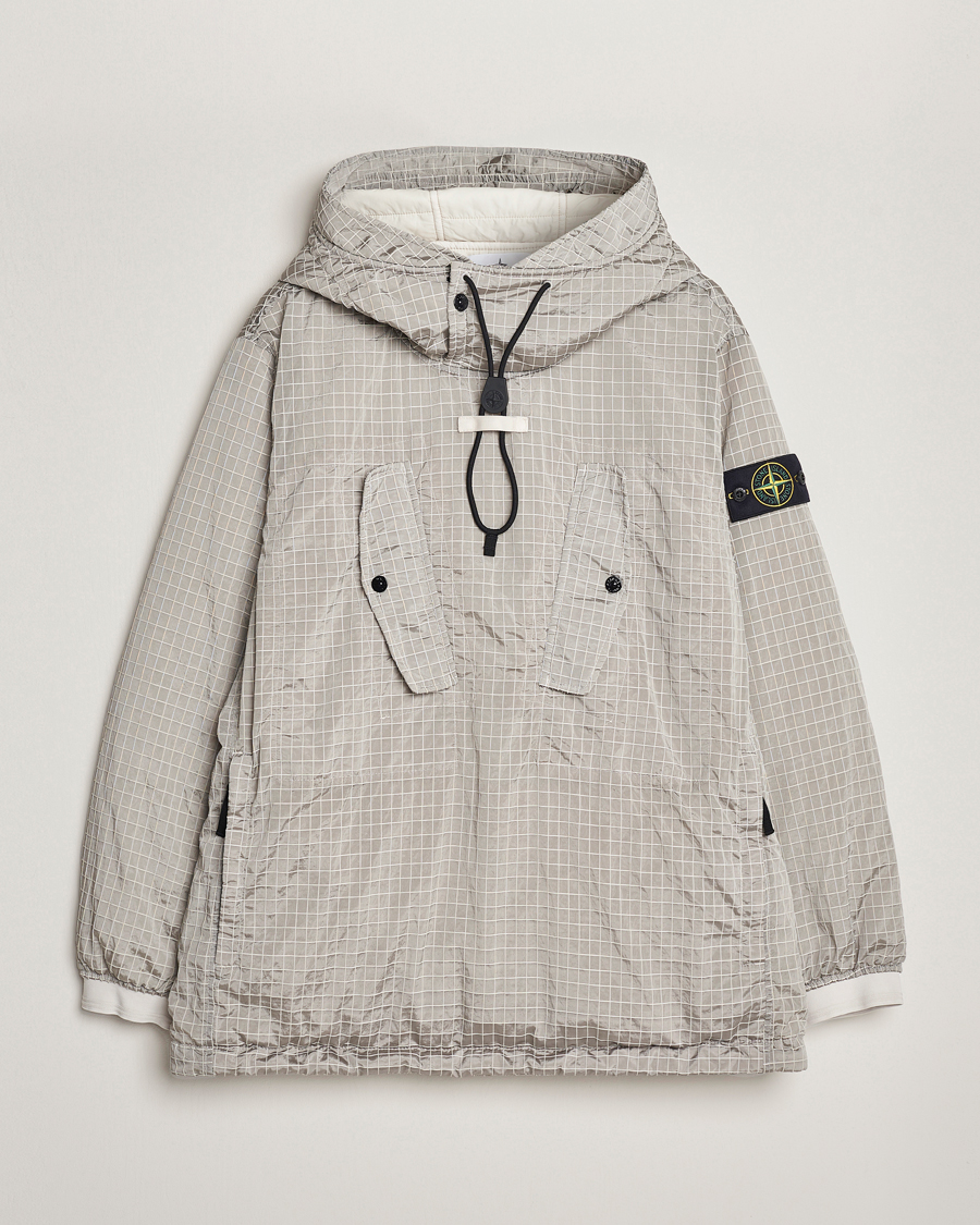 Herre | Jakker | Stone Island | Garment Dyed Macro Ripstop Anorak Plaster