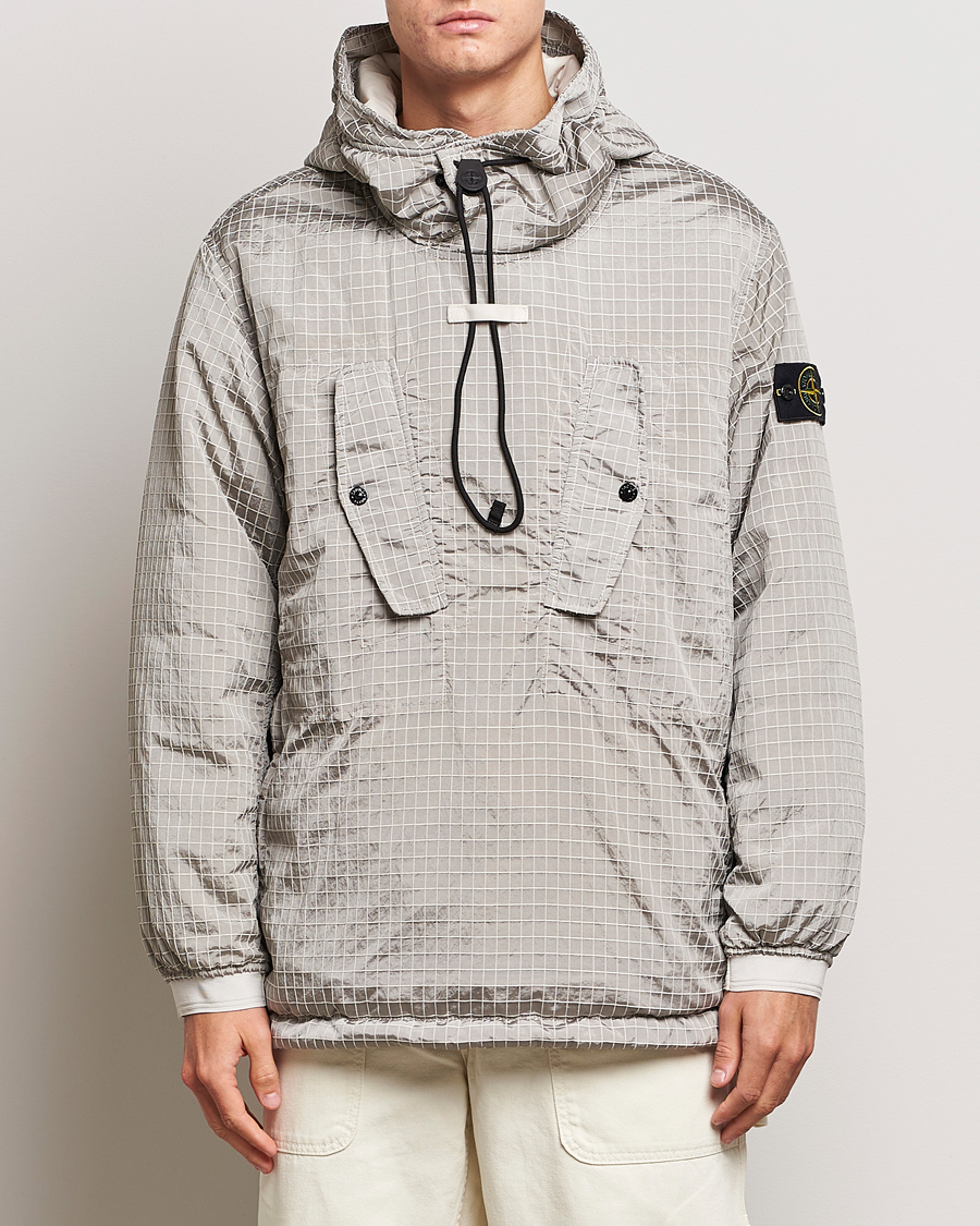 Herre | Jakker | Stone Island | Garment Dyed Macro Ripstop Anorak Plaster