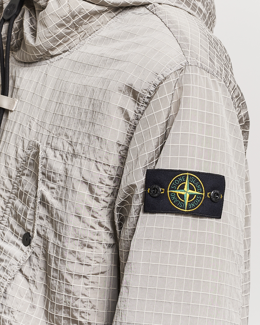 Herre | Jakker | Stone Island | Garment Dyed Macro Ripstop Anorak Plaster